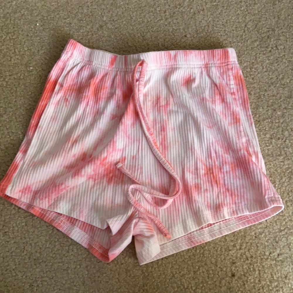 RomWe Tie Dye Sleep Shorts